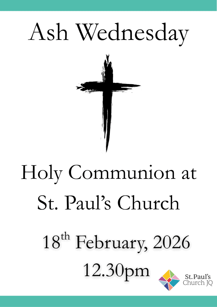 Ash Wednesday Holy Communion at St. Paul’s Church